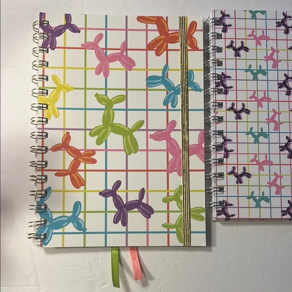 Colorful Balloon Animal Notebooks Set of 2 - Picture 4 of 12